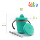 BBLUV Küp: Convertible Sippy Cup - Aqua