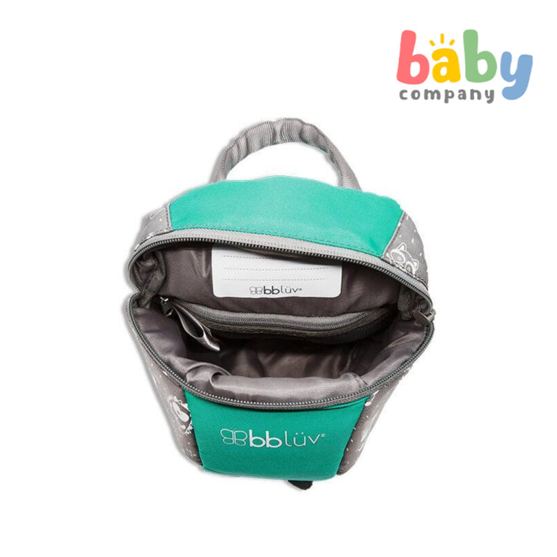 BBLUV Päk: Toddler Mini Backpack With Safety Reins - Aqua