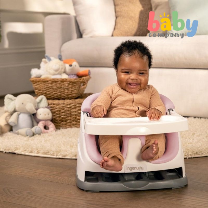 KIDS II Baby Base 2In1 Seat - Peony