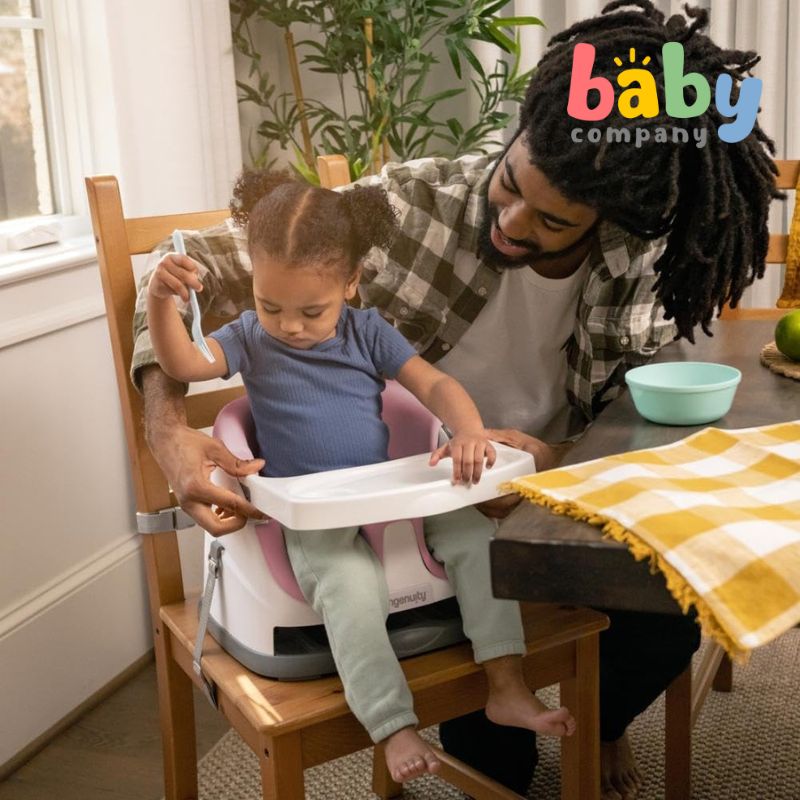 KIDS II Baby Base 2In1 Seat - Peony