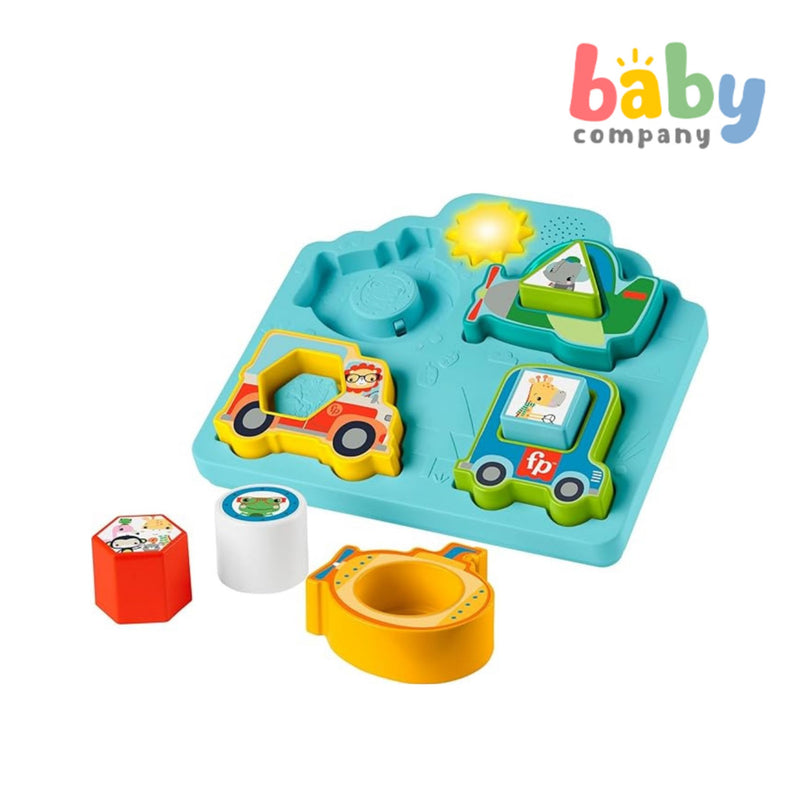 Fisher Price Infant Shapes and Sounds Vehicle Puzzle