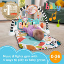 Fisher Price Glow And Grow Kick & Play Piano Gym Baby Playmat