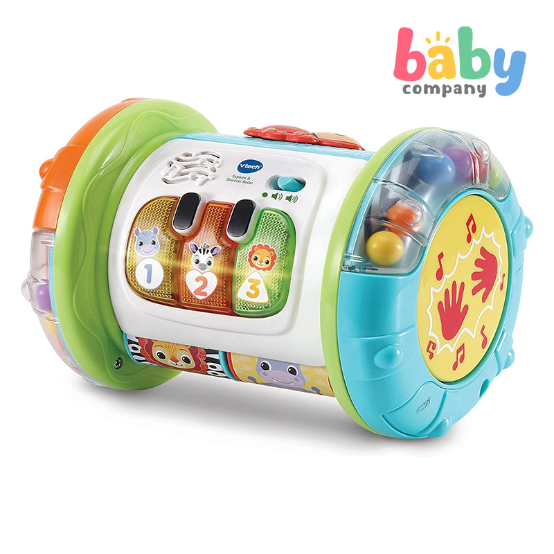 VTech 2-In-1 Roll & Discover Roller Toy Drum