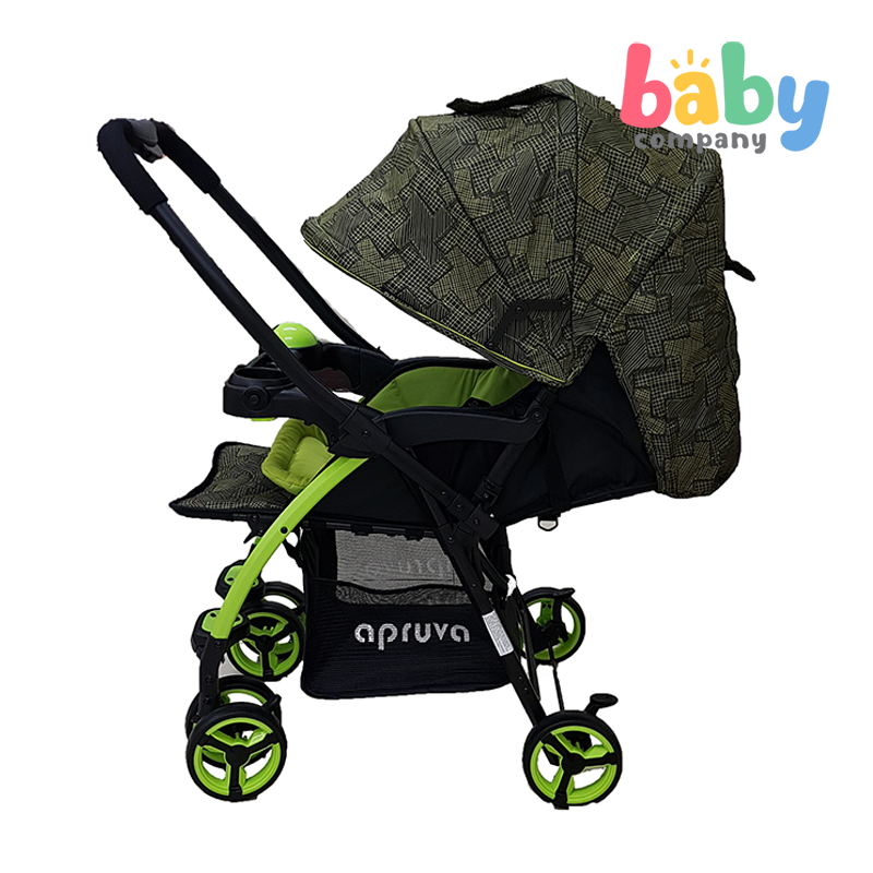 Apruva Aller Reversible Stroller - Green