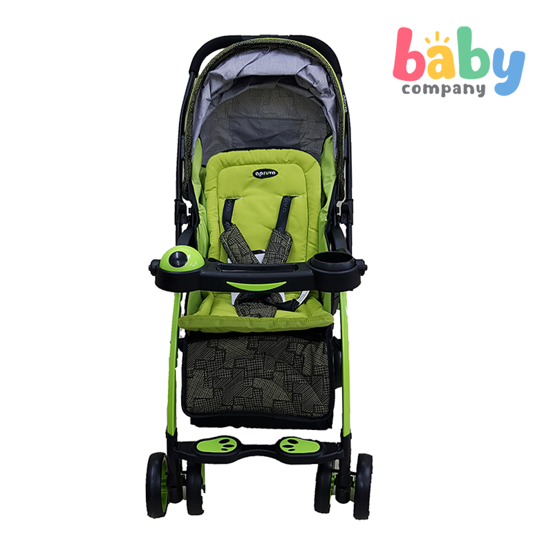 Apruva Aller Reversible Stroller - Green