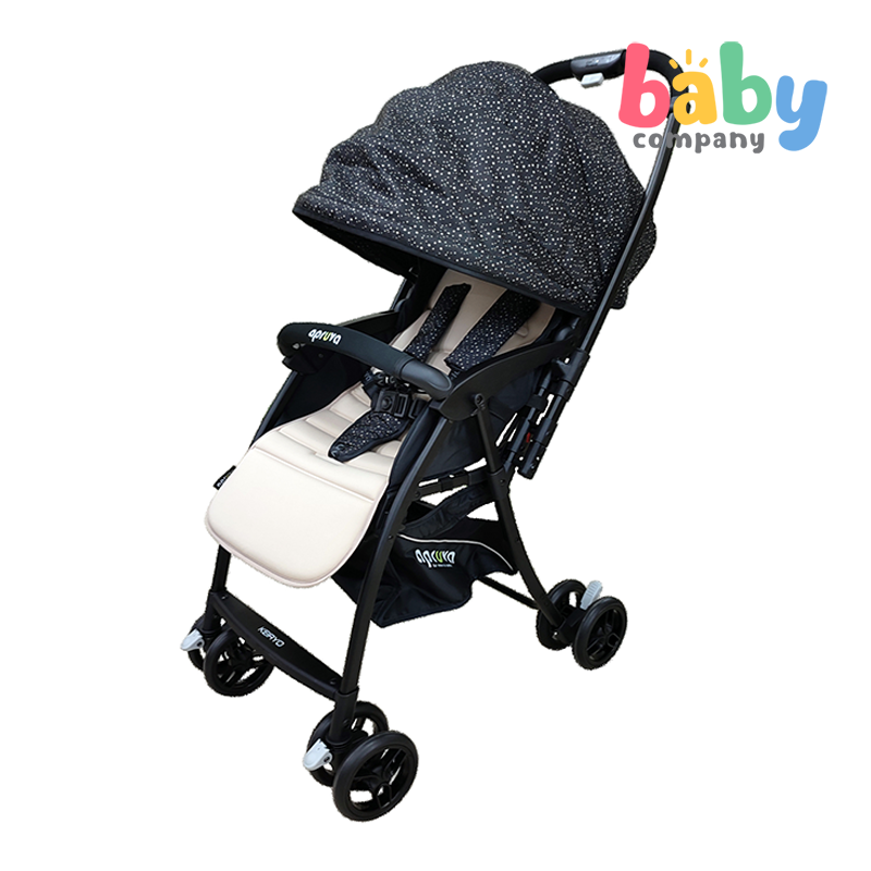 Apruva Keiryo Reversible Lightweight Stroller - Black