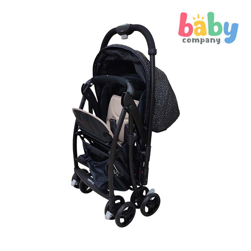 Apruva Keiryo Reversible Lightweight Stroller - Black