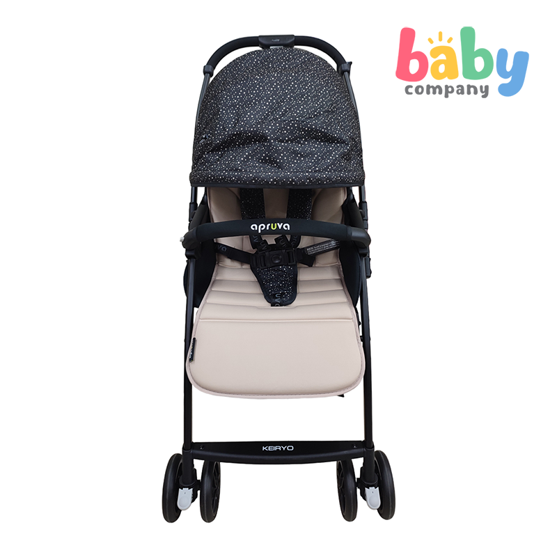 Apruva Keiryo Reversible Lightweight Stroller - Black