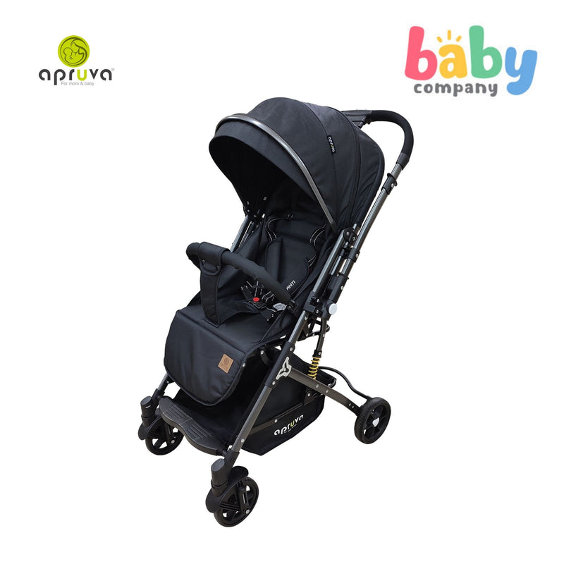 Apruva Ahti Compact Reversible Stroller - Black