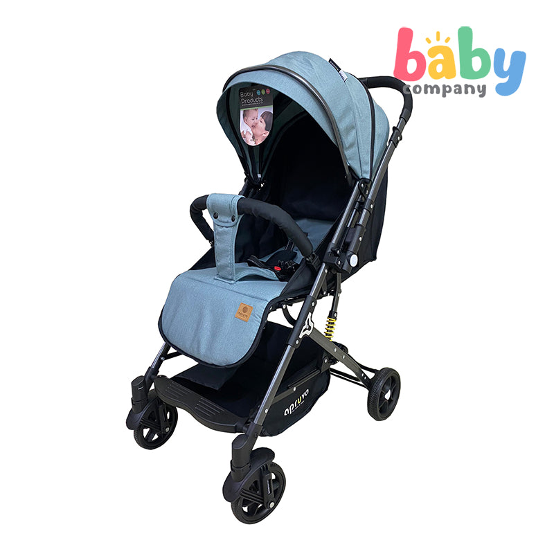 Apruva Ahti Compact Reversible Stroller - Blue