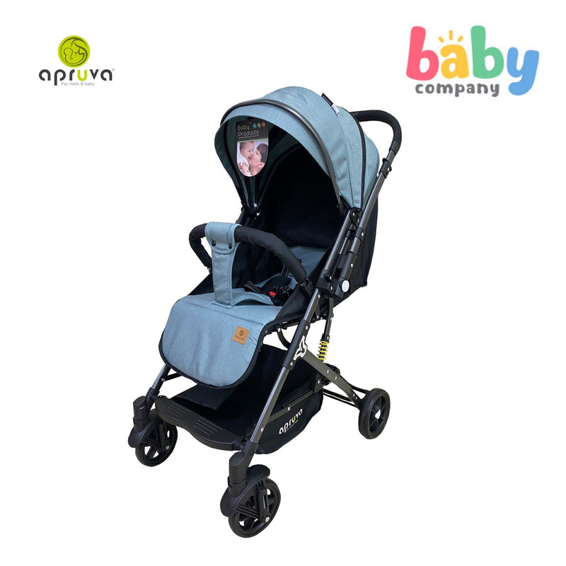 Apruva Ahti Compact Reversible Stroller - Blue