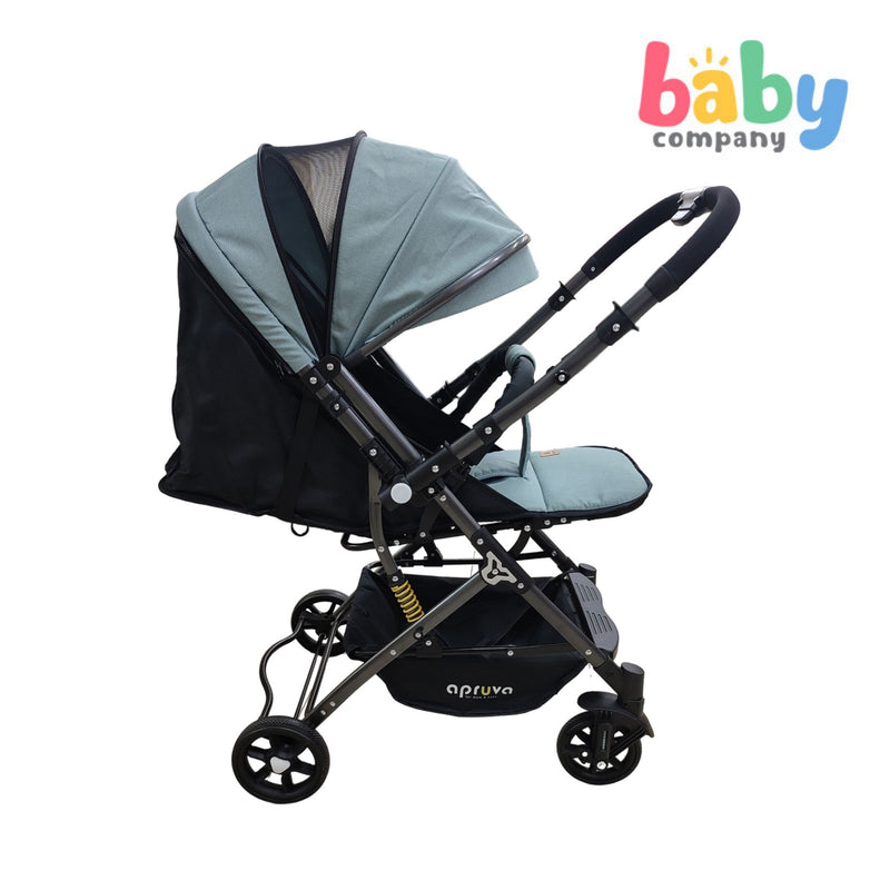 Apruva Ahti Compact Reversible Stroller - Blue