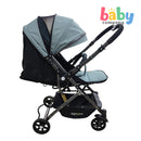 Apruva Ahti Compact Reversible Stroller - Blue
