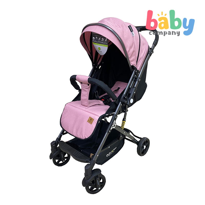 Apruva Ahti Compact Reversible Stroller - Pink