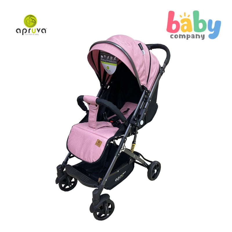 Apruva Ahti Compact Reversible Stroller - Pink