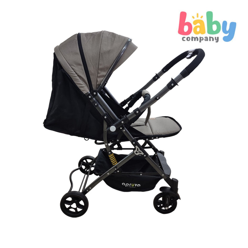 Apruva Ahti Compact Reversible Stroller - Khaki