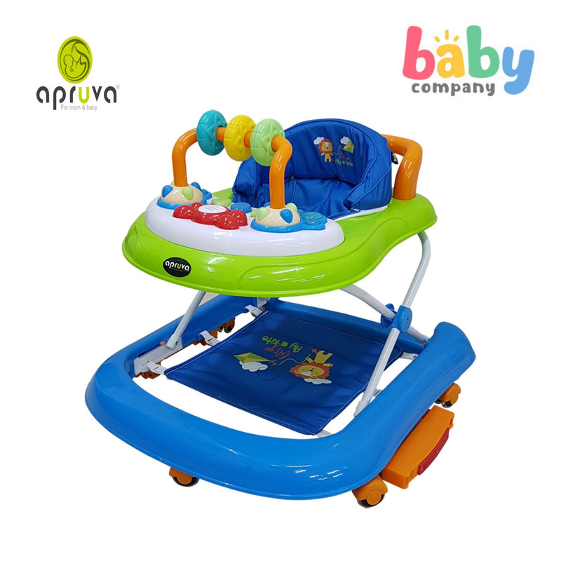 Apruva 3 in 1 Walker and Rocker - Blue