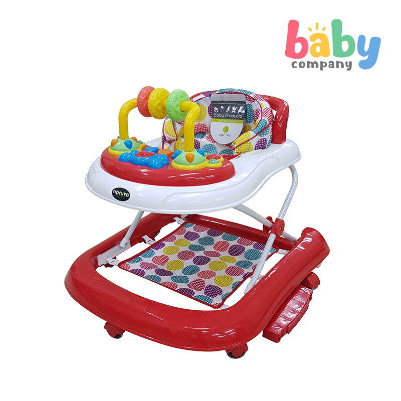 Apruva 3 in 1 Walker and Rocker - Red