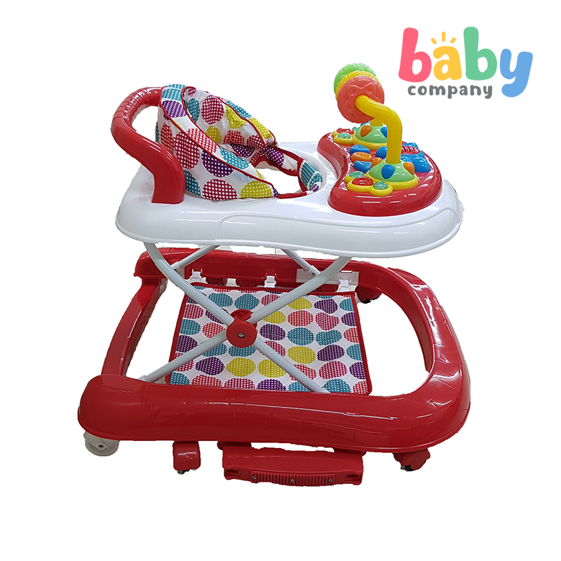 Apruva 3 in 1 Walker and Rocker - Red