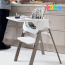 (PRE-ORDER) Stokke Steps Baby Set Tray - White