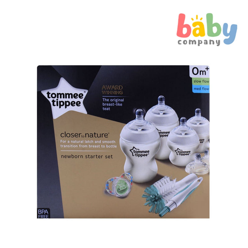 Tommee Tippee Closer to Nature Newborn Starter Set - Clear