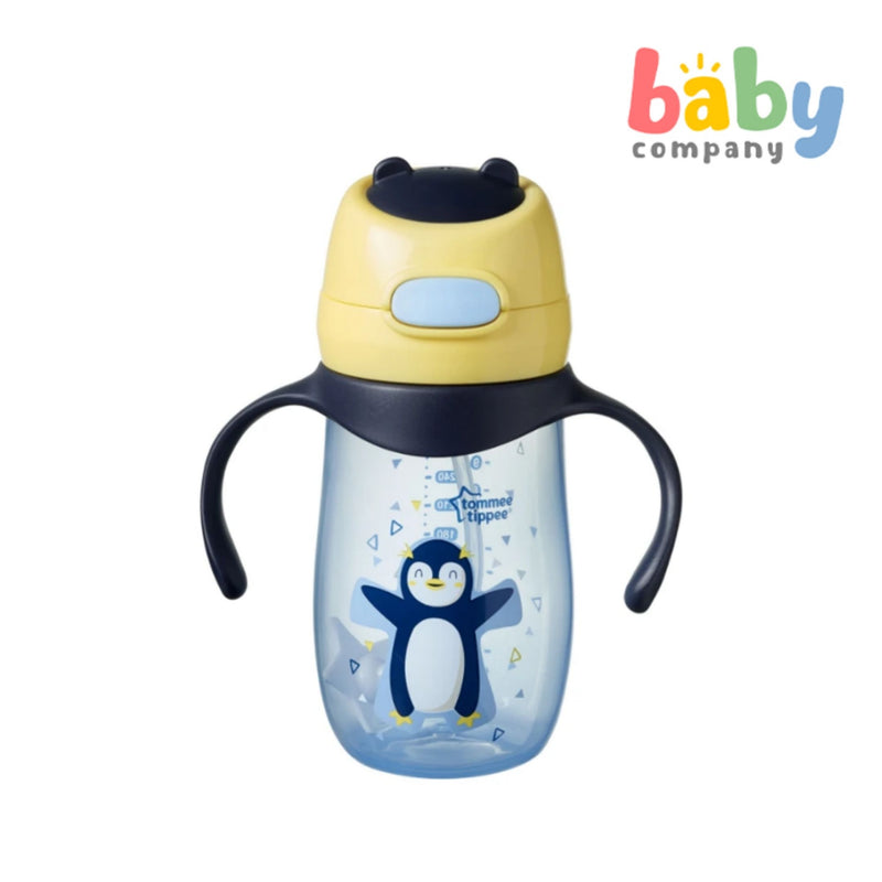 Tommee Tippee Superstar Weighted Straw Cup – 300ml, Penguin