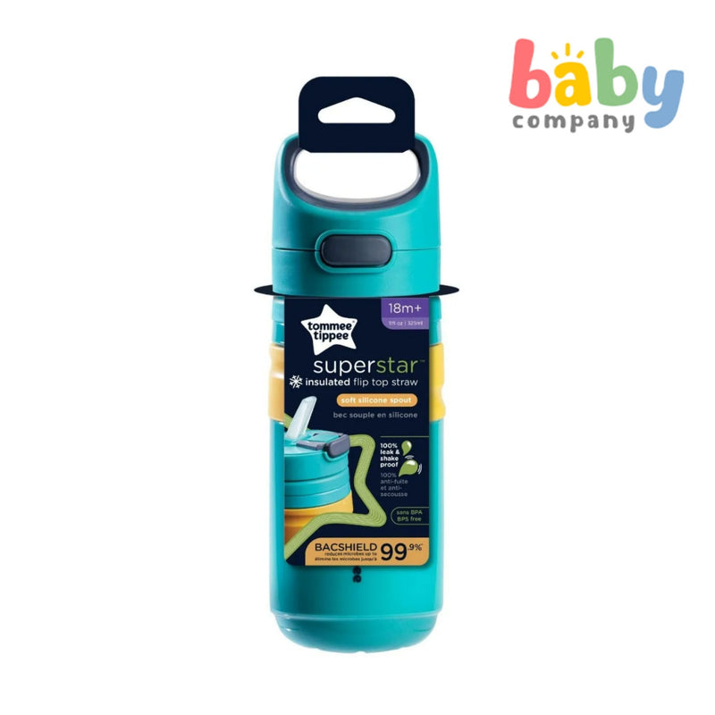 Tommee Tippee Superstar Flip Top Sportee Cup – 500ml, Blue