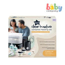 Tommee Tippee Closer to Nature Complete Feeding Set - Black