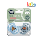 Tommee Tippee Fun Pacific Soother Twin Pack - 0-6 Months