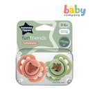 Tommee Tippee Fun Pacific Soother Twin Pack - 0-6 Months