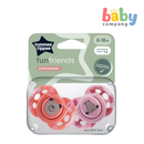 Tommee Tippee Fun Pacific Soother Twin Pack - 6-18 Months