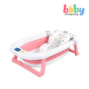 Bebeta Bath Tub with Pad Support and Thermometer