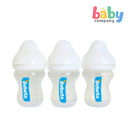 Bebeta 3-Pack Regular Neck Baby Feeding Bottle with Logo (3oz)