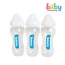 Bebeta 3-Pack Regular Neck Baby Feeding Bottle with Logo (9oz)