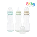 Bebeta 3-Pack Regular Neck Wishbone Baby Feeding Bottles (8oz/240ml) - Blue and Pink