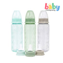 Bebeta 3-Pack Regular Neck Triangle Baby Feeding Bottles (8oz/250ml) - Blue and Pink