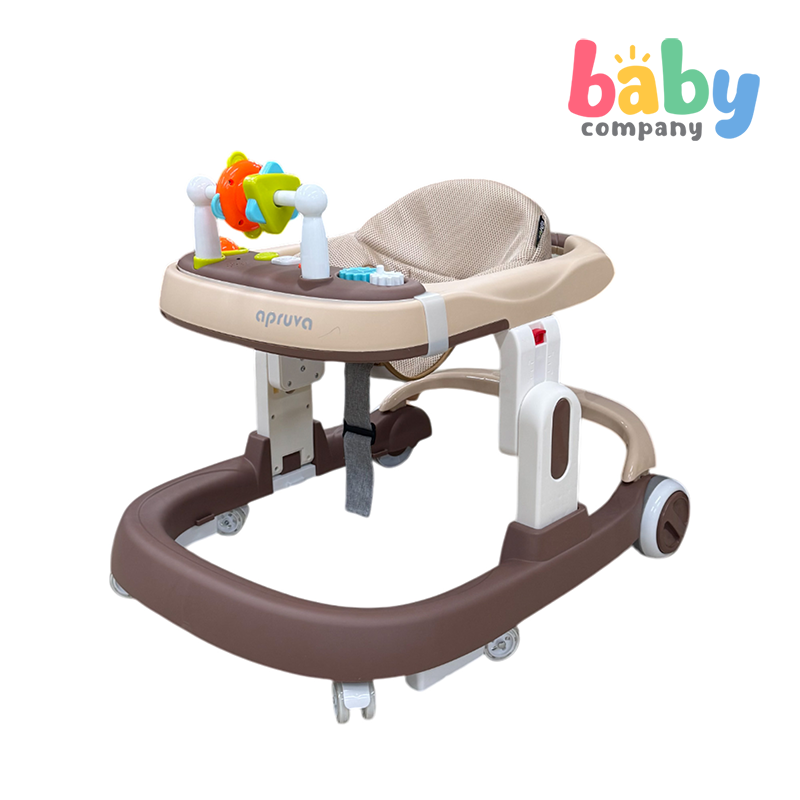 Apruva Foldable Baby Walker - Brown