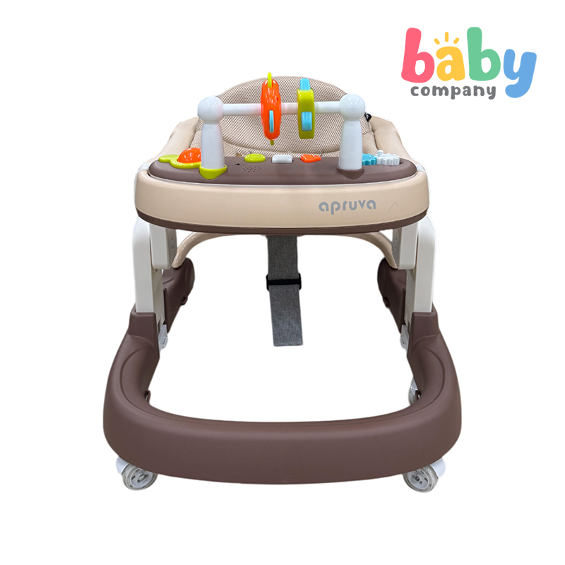 Apruva Foldable Baby Walker - Brown