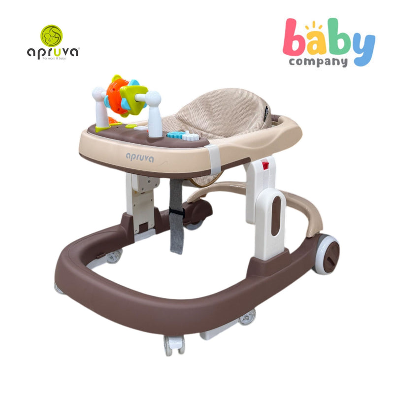 Apruva Foldable Baby Walker - Brown