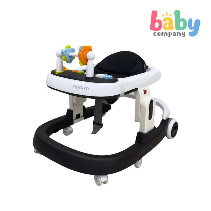 Apruva Foldable Baby Walker - Black