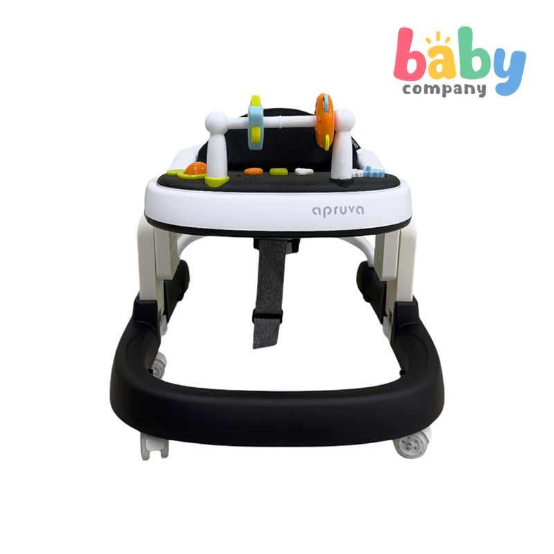 Apruva Foldable Baby Walker - Black