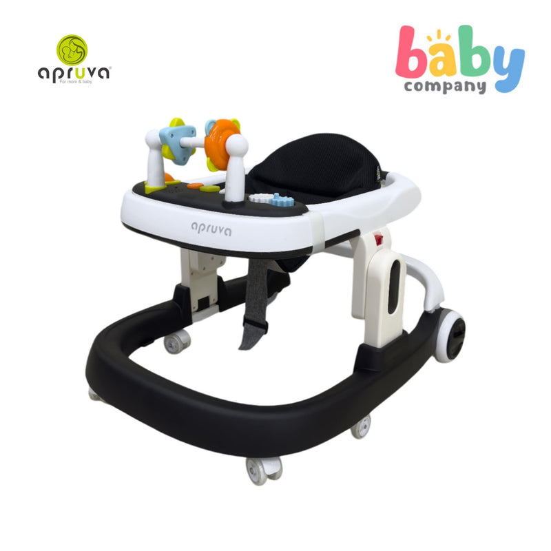 Apruva Foldable Baby Walker - Black