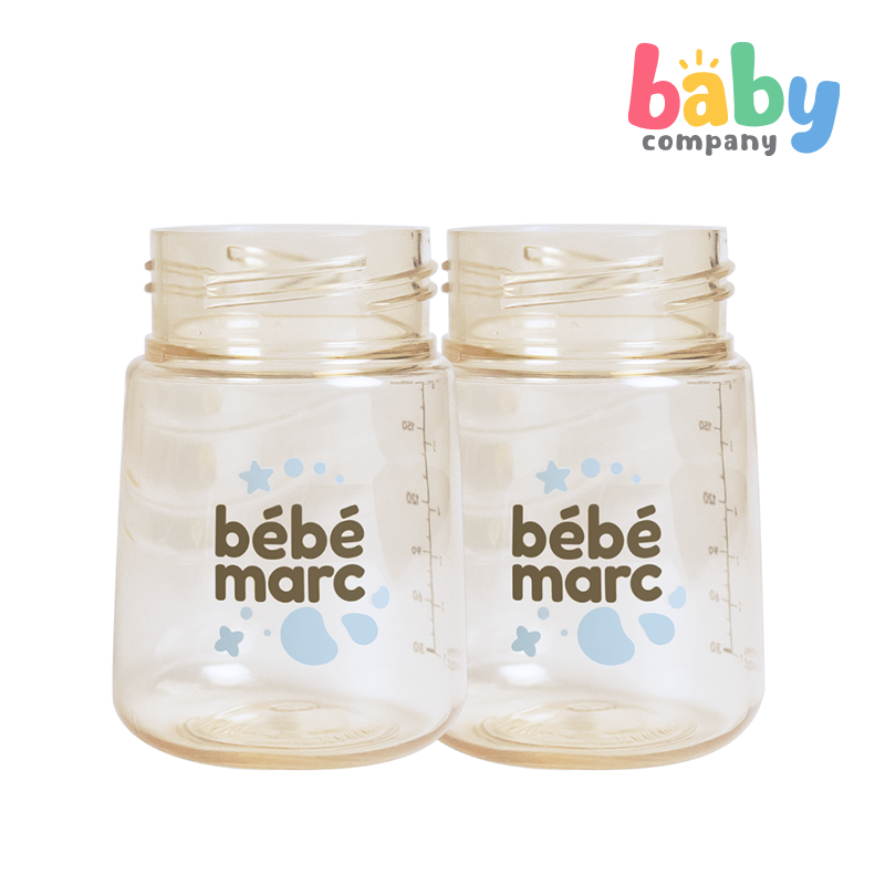 Marcus & Marcus BebeMarc Antibacterial Natural Feeding Bottle  - Set of 2