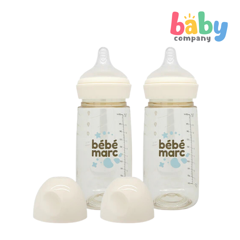 Marcus & Marcus BebeMarc Antibacterial Natural Feeding Bottle  - Set of 2