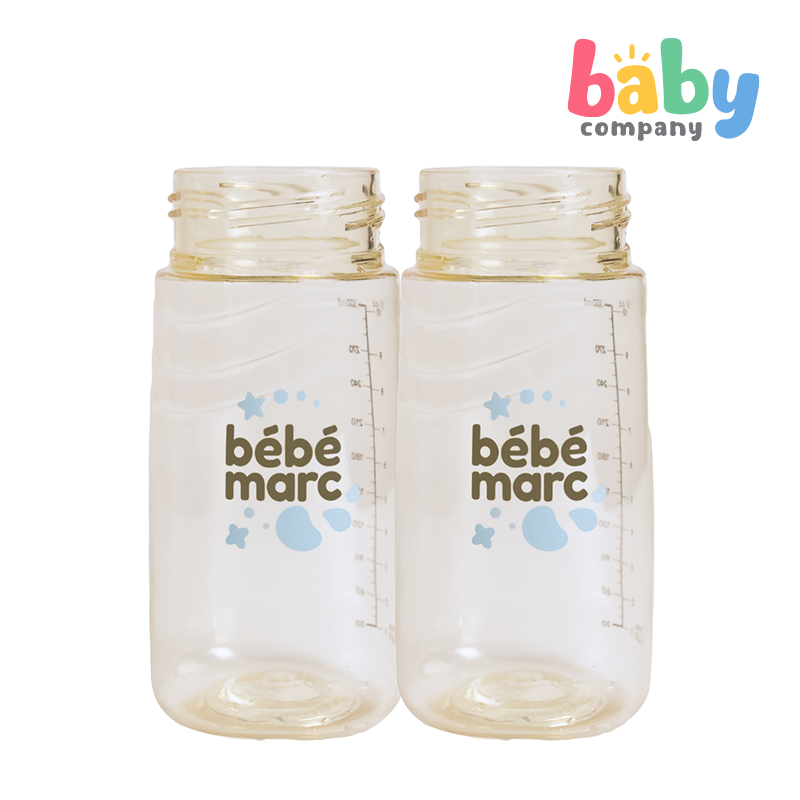 Marcus & Marcus BebeMarc Antibacterial Natural Feeding Bottle  - Set of 2