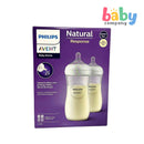 Philips Avent Natural Response Baby Bottle 3m+ - 11oz/330ml, Pack of 2