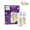 Philips Avent Natural Response Baby Bottle 3m+ - 11oz/330ml, Pack of 2