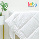 Sleepery Organic Bamboo Baby Comforter - White