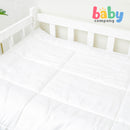 Sleepery Organic Bamboo Baby Comforter - White