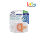 Chicco 2-Pack Physioforma Soft Luxe Pacifier (6-12 Months) - Orange/Gray